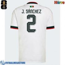 Fotballdrakt Herre Mexico Jorge Sanchez #2 Bortedrakt VM 2026 Kortermet